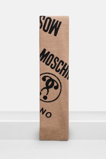 MOSCHINO - Wollmix-Schal zweifarbig