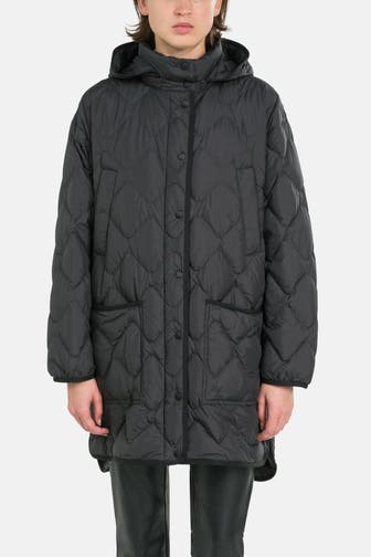 WOOLRICH Daunen-Steppmantel 'Heritage' schwarz