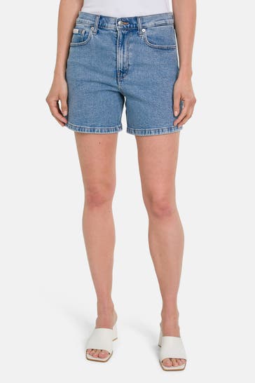 CK JEANS Jeansshorts blau