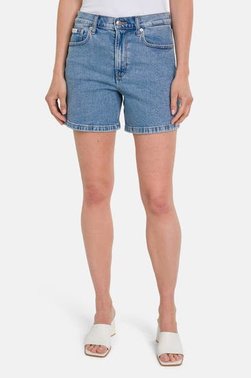 CK JEANS - Jeansshorts blau