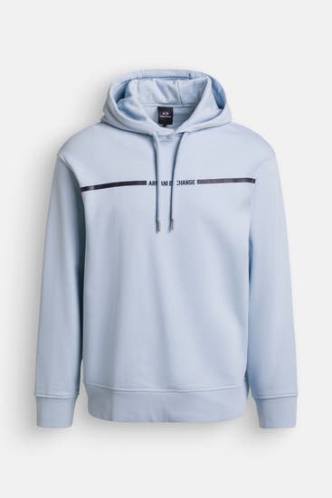 ARMANI EXCHANGE - Hoodie eisblau