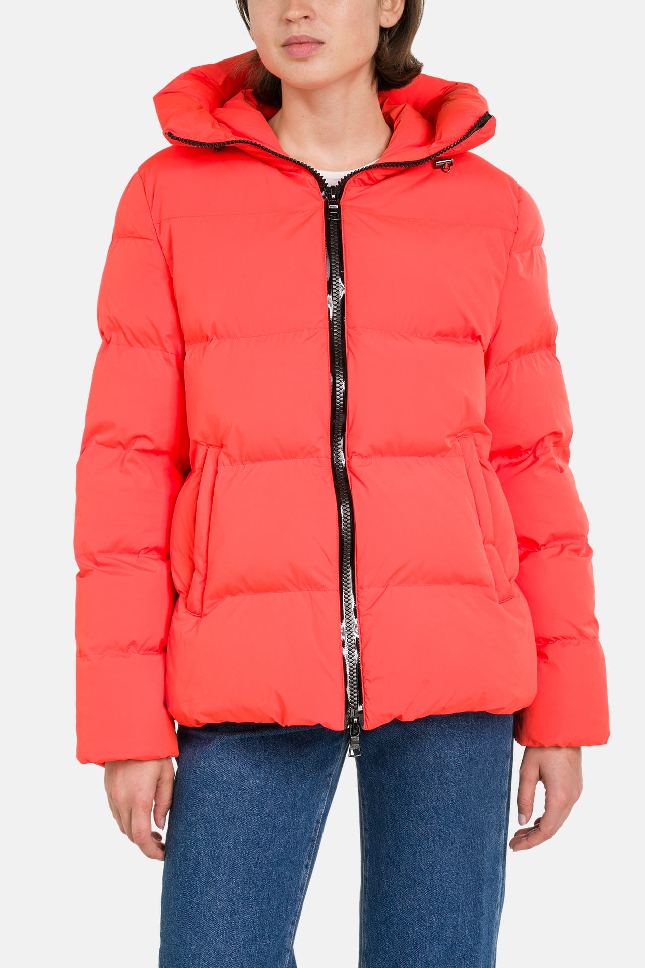 NO. 1 COMO Steppjacke orangerot, Bild 1