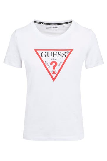 GUESS T-Shirt weiß