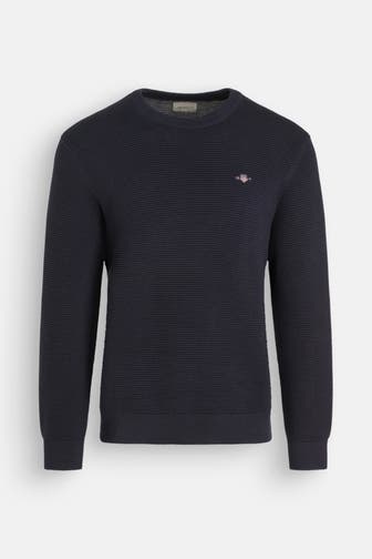 GANT Strickpullover nachtblau
