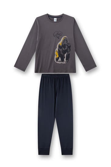 SANETTA Pyjama zweifarbig