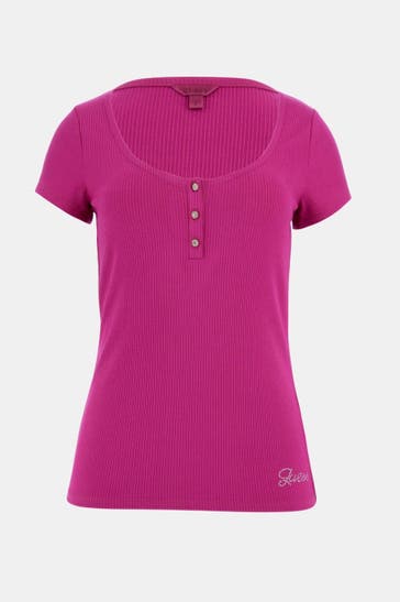 GUESS T-Shirt magenta