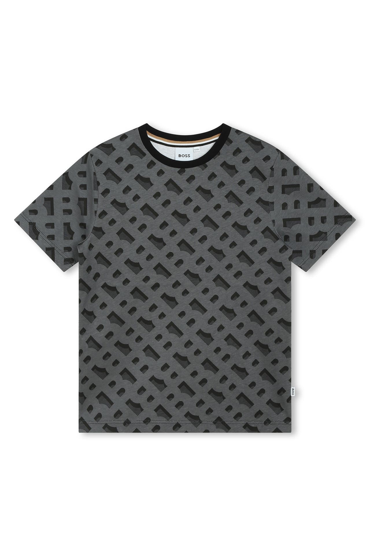 BOSS T-Shirt gemustert, Bild 1