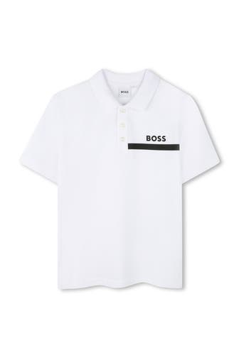 BOSS Poloshirt weiß