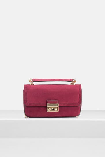 MICHAEL MICHAEL KORS Umhängetasche 'Tribeca' burgunder