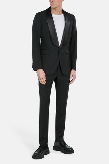 TIGER OF SWEDEN Anzug 'Tenuta' schwarz