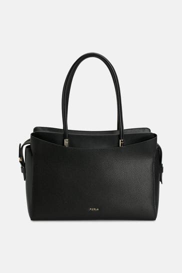 FURLA Handtasche 'Eris' schwarz