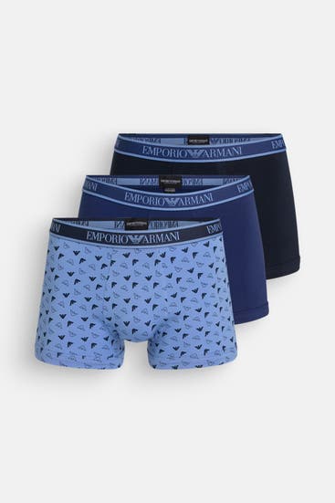 EMPORIO ARMANI - 3er-Pack Boxer Trunks mehrfarbig