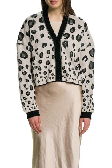 MARC CAIN Strickjacke gemustert