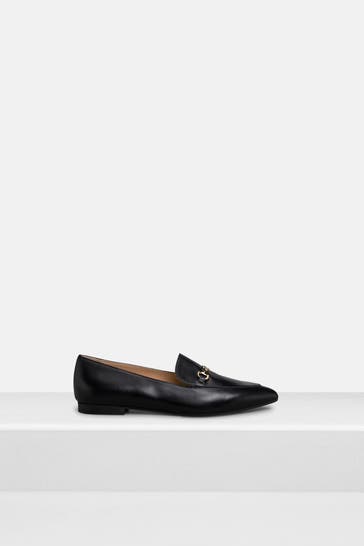 AIGNER Leder-Slipper 'Blair AA' schwarz