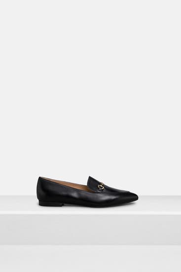 AIGNER - Leder-Slipper 'Blair AA' schwarz