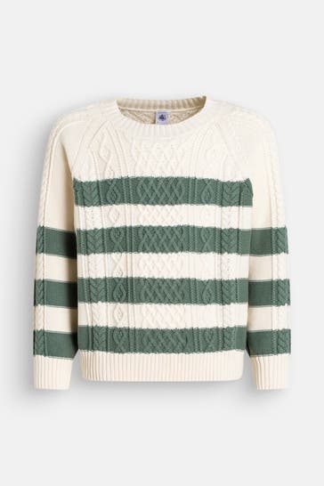 PETIT BATEAU Strickpullover gemustert