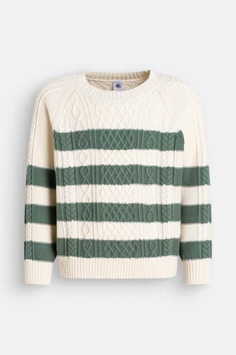 PETIT BATEAU Strickpullover gemustert