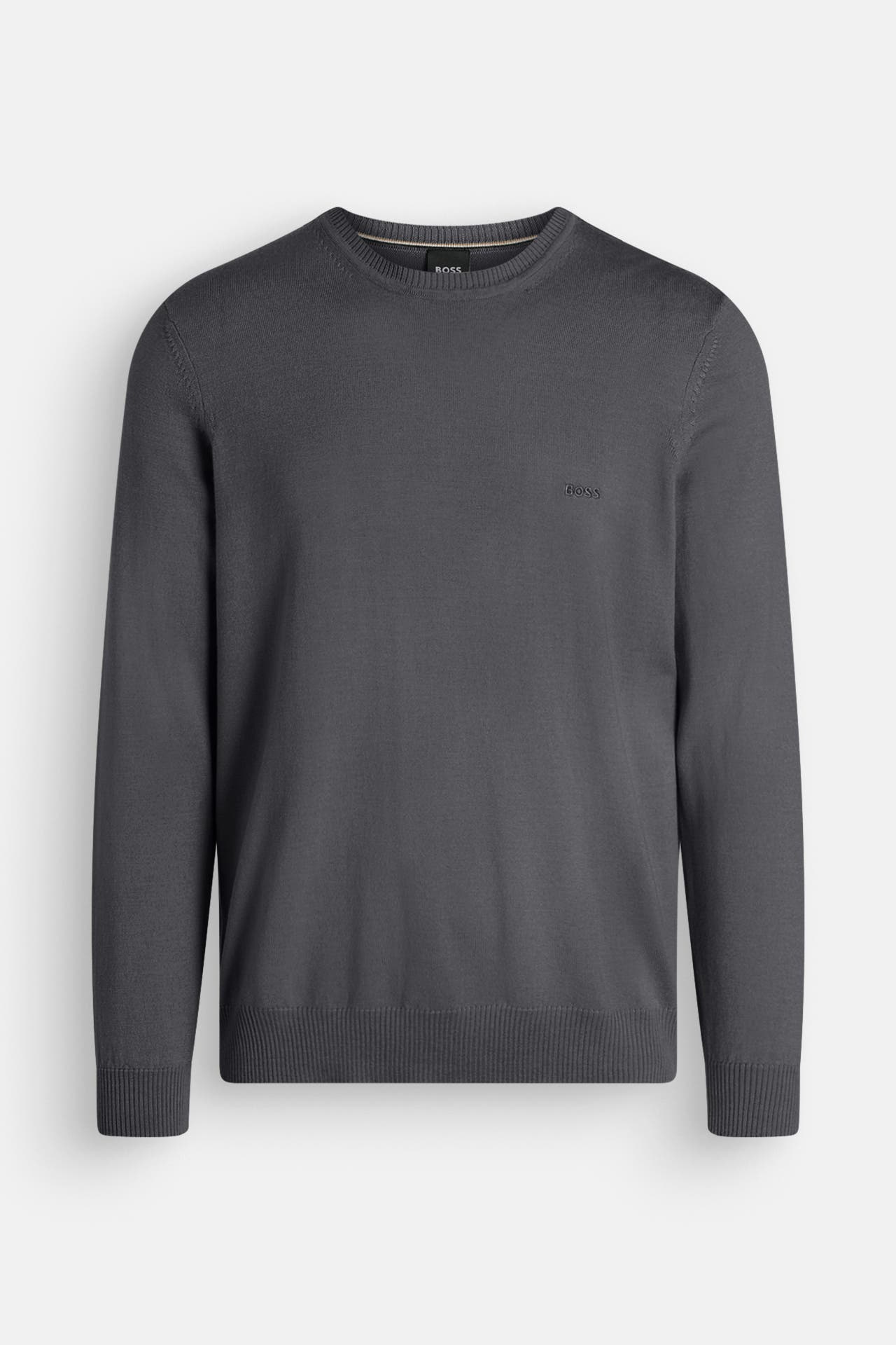 BOSS Wollpullover 'Bagritte' dunkelgrau, Bild 1