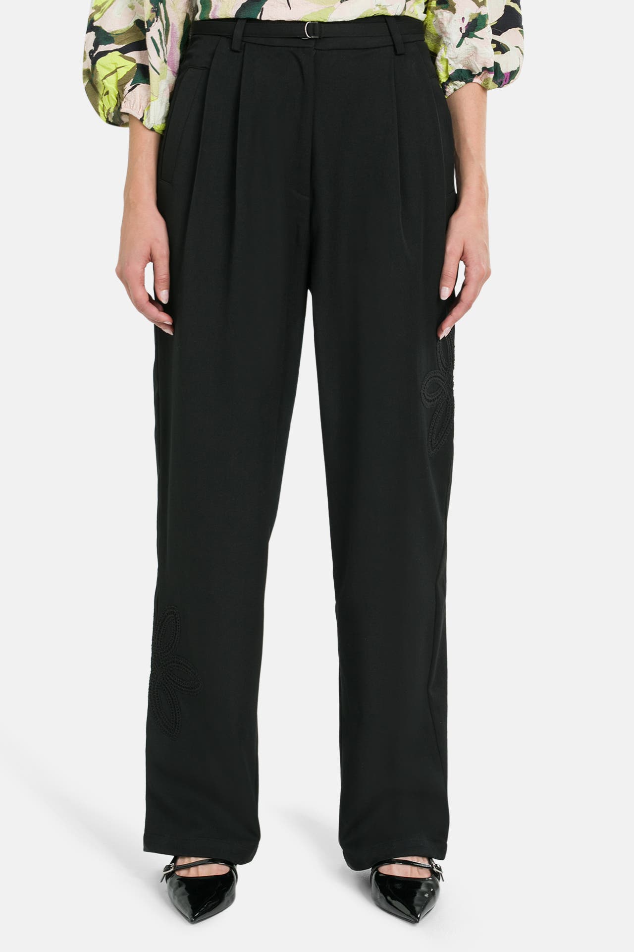 DESIGUAL Business-Hose 'Rin' schwarz, Bild 1