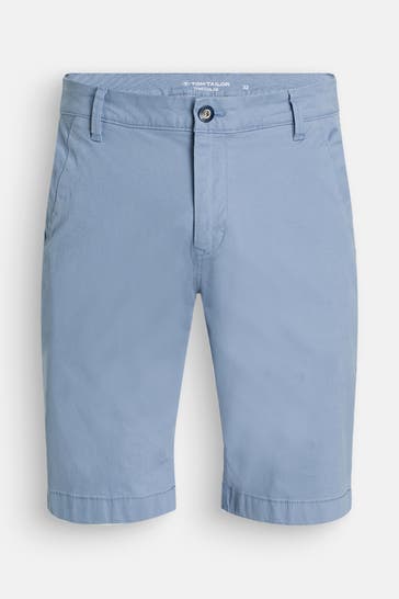 TOM TAILOR Shorts taubenblau