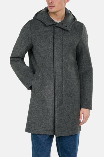 COLMAR Mantel dunkelgrau meliert