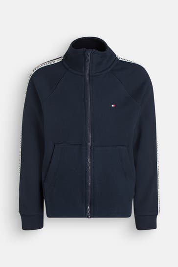 TOMMY HILFIGER Sweatjacke nachtblau