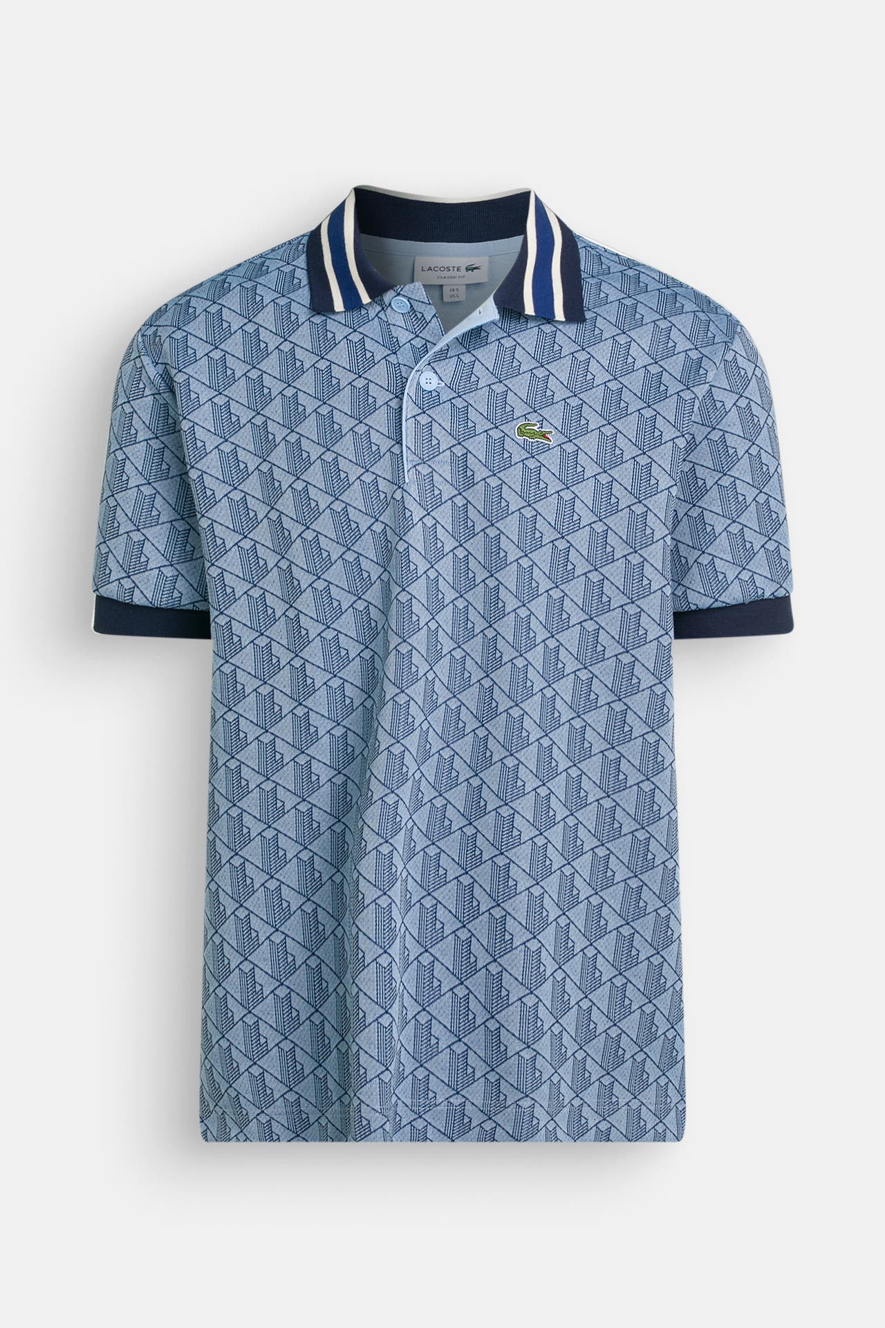 LACOSTE Polo-Shirt gemustert, Bild 1