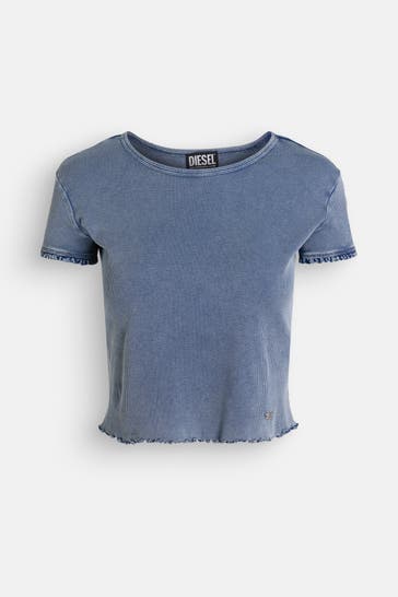 DIESEL T-Shirt 'Angie' rauchblau