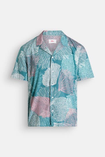 S.OLIVER Kurzarmhemd Regular Fit