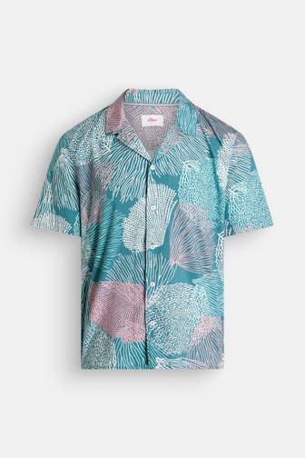 S.OLIVER Kurzarmhemd Regular Fit