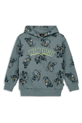 LEGO WEAR Hoodie 'LWSaku' graugrün