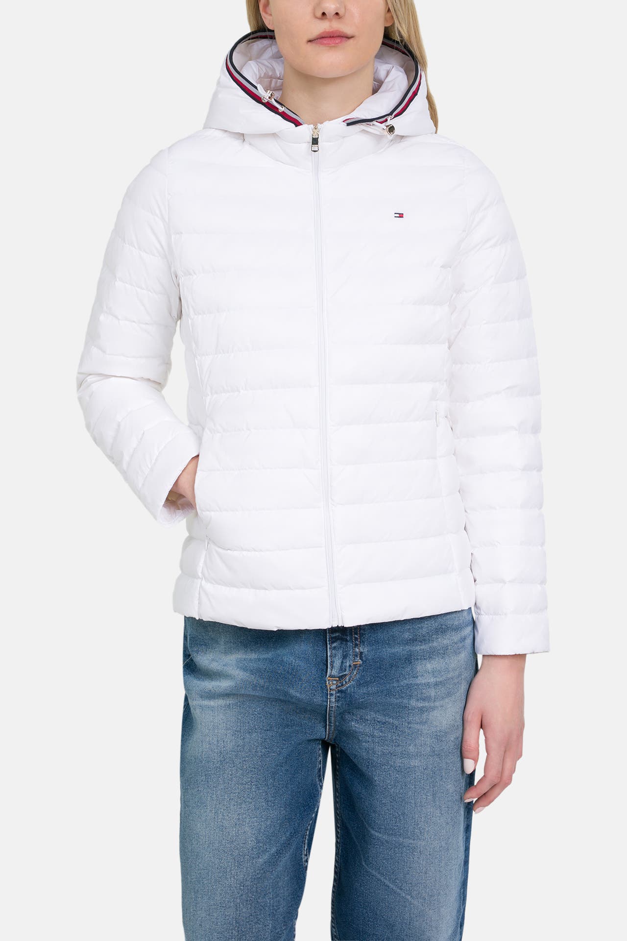 TOMMY HILFIGER Light-Steppjacke weiß, Bild 1