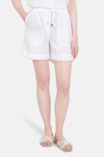 TOMMY HILFIGER Shorts weiß