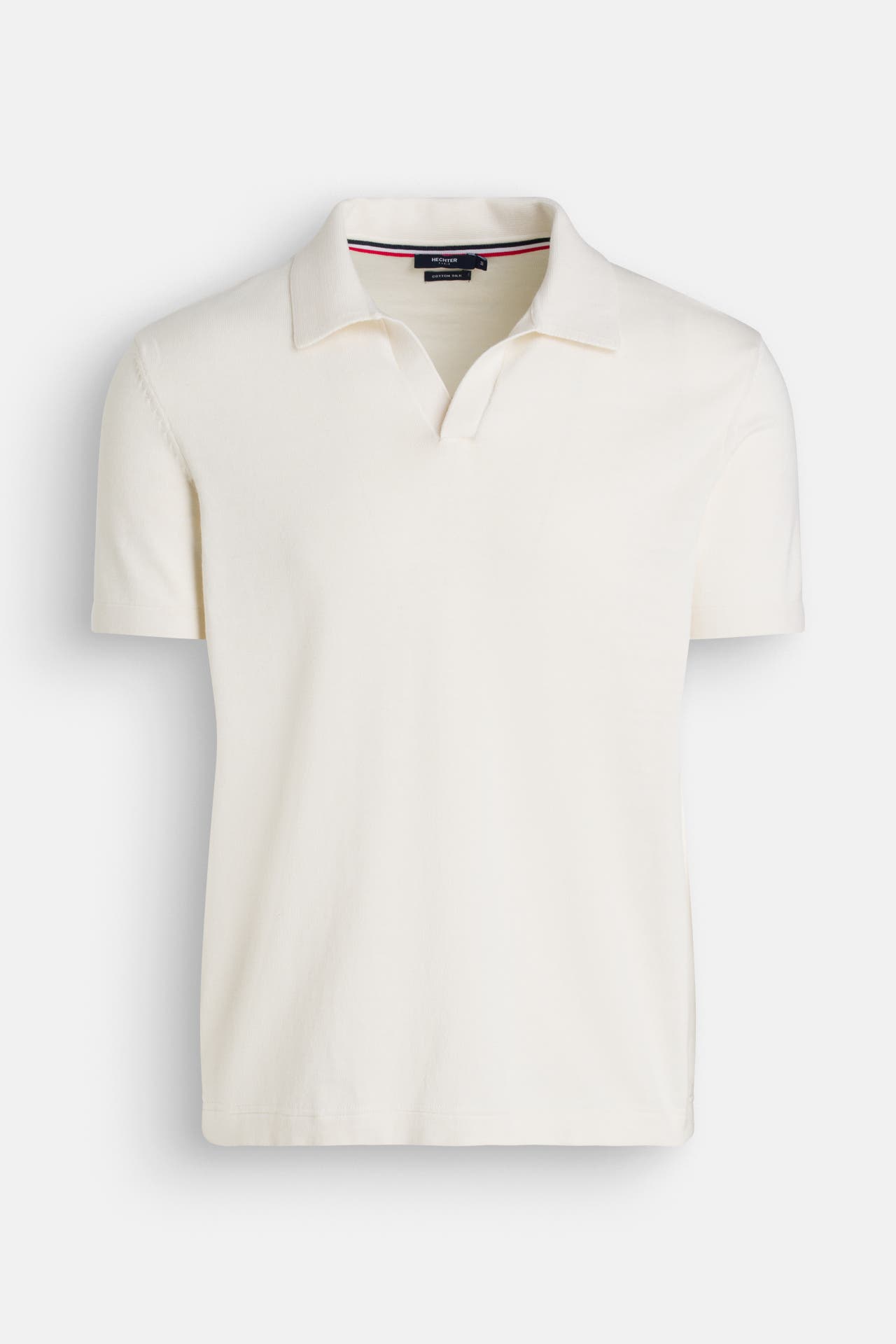 HECHTER Paris Strick-Polo offwhite, Bild 1