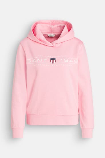 GANT - Hoodie 'Reg Shield' rosa