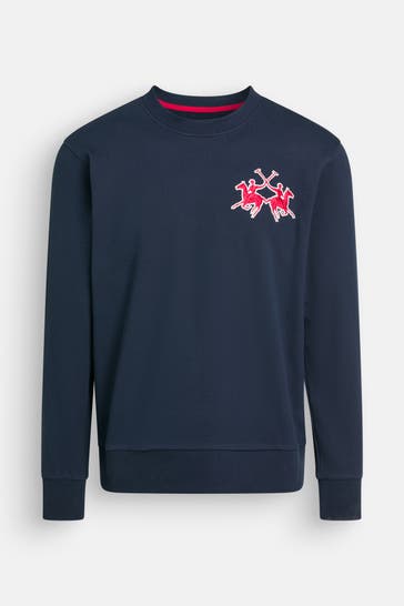 LA MARTINA Sweatshirt nachtblau