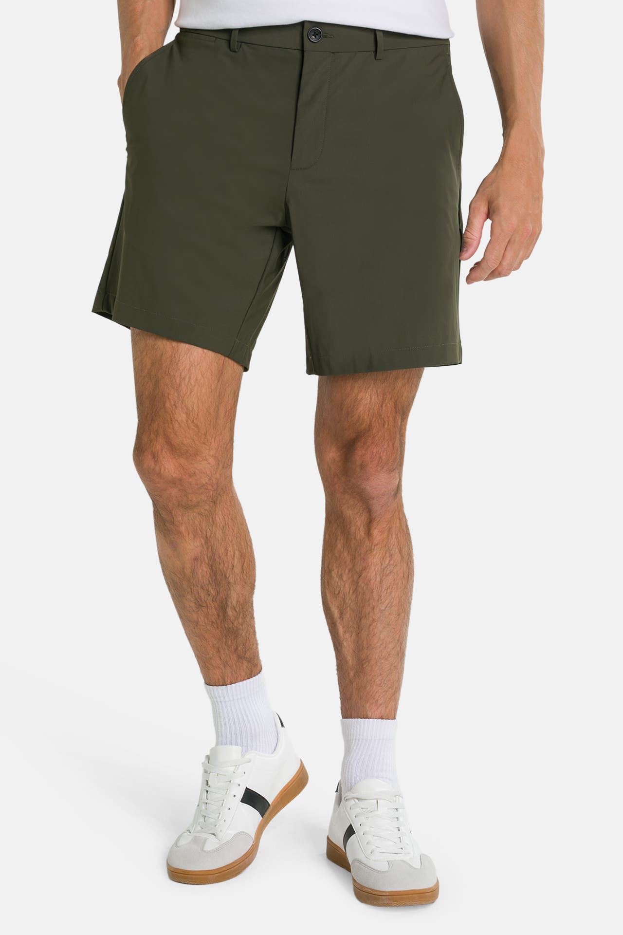 REPLAY Chino-Shorts khaki, Bild 1