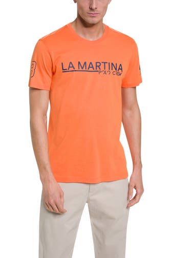 LA MARTINA T-Shirt orange