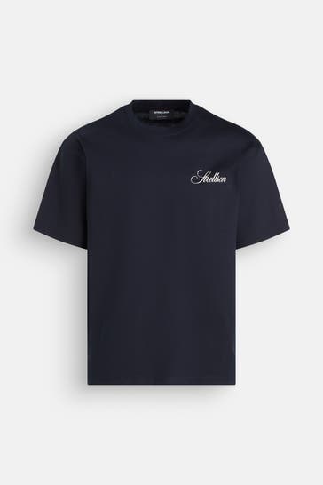 STRELLSON T-Shirt 'Ranko' nachtblau