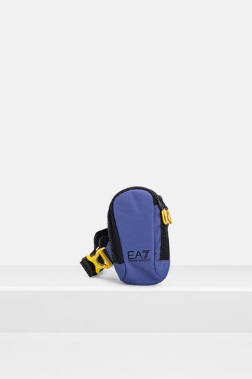 EA7 Bauchtasche blau
