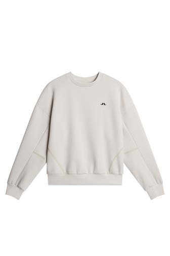J.LINDEBERG SPORTSWEAR Sweatshirt 'Aura' ecru