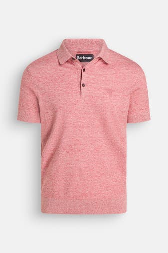 BARBOUR Polo-Shirt hellrot