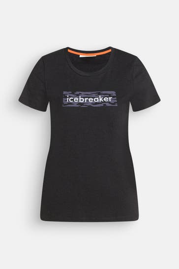 ICEBREAKER Funktionsshirt schwarz