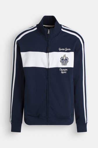 GUESS Sweatjacke zweifarbig