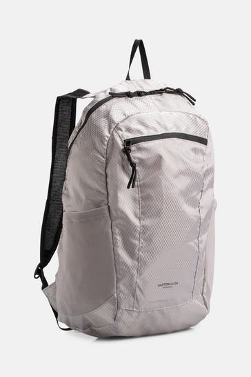 GASTON LUGA Rucksack hellgrau