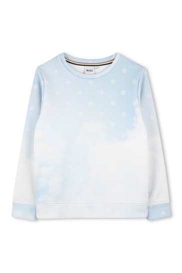 BOSS Sweatshirt hellblau