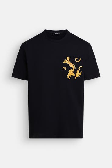 VERSACE - T-Shirt schwarz