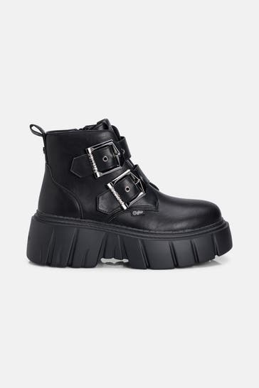 BUFFALO Biker-Boots 'Zespher' schwarz
