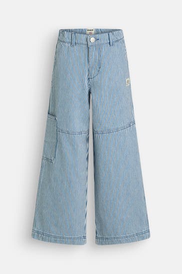 WHEAT Jeans blau gestreift