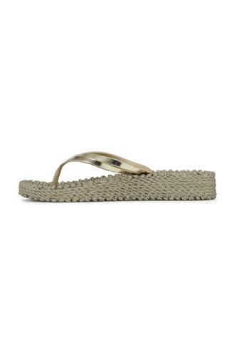ILSE JACOBSEN Flip Flops gold